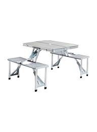 A folding table and chair set is the perfect solution for times when you need additional table settings, whether it be thanksgiving with the family or poker night with the neighbors. Folding Chair And Table Set Silver Dubaistore Com Dubai