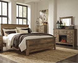 Lowest price of the summer season! Ashley Trinell Queen With Fireplace Rent To Own Bedroom Sets A Rentals