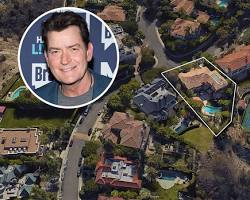 Image of Charlie Sheen's Beverly Hills Mansion
