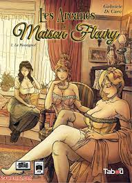 ✅️ Porn comic Mysteries of the Maison Fleury. Chapter 1. Gabriele Di Caro.  Sex comic milf babes love | Porn comics in English for adults only |  sexkomix2.com HD phone wallpaper