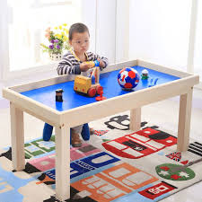 Children S Game Desk Puzzle Solid Wood Toys To Play The Game Table Kids Furniture Childrens Games Wood Toys