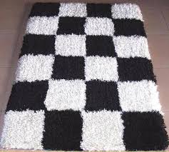 Bedroom Black And White Checkered Rug Alma Shag Checkered Salt And Pepper Rug Car Themed Bedrooms Black Rug Racing Bedroom