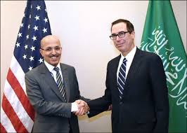 Secretary Mnuchin S Meeting With Saudi Arabian Finance Minister Al Jadaan U S Embassy Consulates In Saudi Arabia