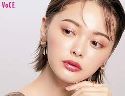 voce2020年4月号 玉城ティナ ティナ メイク ピンクメイク