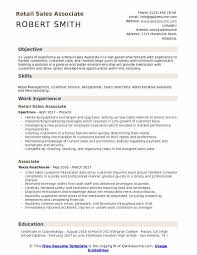Retail Sales Associate Resume Samples Qwikresume
