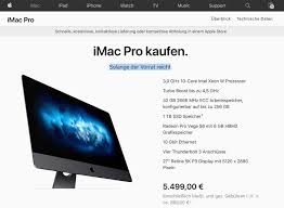 At the time of its discontinuation, the. Imac Pro Als Auslaufmodell Apple Startet Abverkauf Ifun De