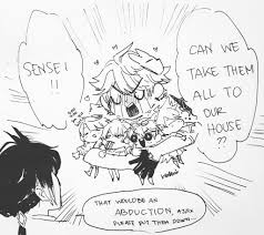 Abduction Childe Zhongli Babies Impact Anime Life Comic Pictures