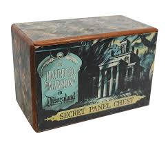 This halloween jigsaw puzzle game for children shows the ghosts from haunted mansion. Large Haunted Mansion Secret Panel Chest