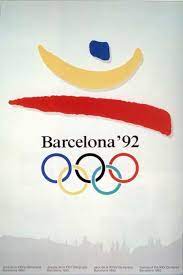 Diseño y logotipo de los juegos olímpicos de barcelona 92 en jocs olímpics. Juegos Olimpicos Mas De 100 Anos En Carteles Diseno Grafico Juegos Olimpicos Juegos Olimpicos De Verano Deportes Olimpicos