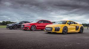 Audi R8 V10 Plus Vs Audi Rs6 Vs Audi S8 Top Gear Drag Races Cool Sports Cars Audi R8 V10 Plus Audi R8 V10