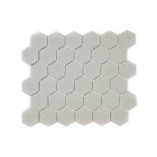 Shop wayfair for all the best gray hexagonal tile. Full Body Hexagon Matt Light Grey Mosaic 5 1cm X 5 1cm 32 5cm X 28 1