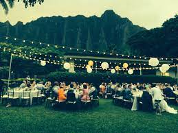 Enjoying The Great Outdoors Kualoa Ranch - Molii Gardens Has To Offer Oahu Wedding Locations Hawaii Beach Wedding Wedding Venues Hawaii