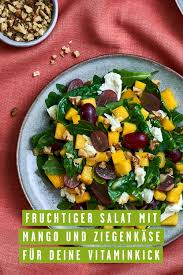 Pflucksalat Mit Ziegenkase Und Walnussen Rezept Rezepte Gesunde Rezepte Leckere Salate