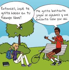 Entonces Que Te Gusta Hacer En Tu Tiempo Libre Me Gusta Bastante Jugar Al Ajedrez Y Me Encanta Salir Por Ahi Clase De Espanol Espanol Tiempo Libre