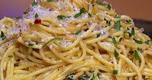 The Chew Angel Hair With Olive Oil Garlic And Chili Flake Abc Com