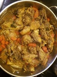 Jamaican Curry Chicken With Carrots And Potatoes Jamaican Curry Chicken Curry Chicken Jamaican Curry