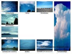 Cloud Identification Chart Print And Cut Out Middle To