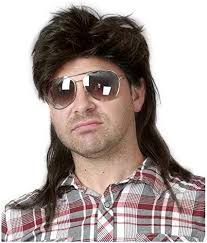 Amazon.com: Baruisi 80s Men's Mullet Wig Black Cosplay Halloween Wig for  Fancy Dress : Clothing, Shoes & Jewelry