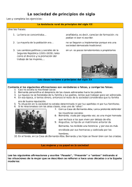 Los residentes y asaltantes se han enfrentado a una nueva prueba de cultura general. La Casa De Bernarda Alba La Sociedad Teaching Resources