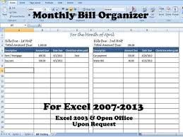 You can read the instructions for using the worksheet here. Bill Organizer Template Excel Divide Payments Into 1st 2nd Half Of The Month