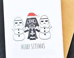 Funny And Cute Star Wars Christmas Card Star Wars Christmas Card Merry Sithmas Darth Va Funny Christmas Cards Diy Funny Christmas Cards Diy Christmas Cards