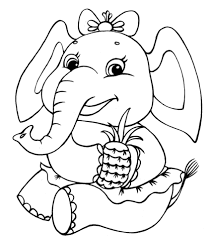 Check spelling or type a new query. Coloring Pages Of Cute Baby Elephants Novocom Top