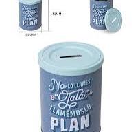 OEM ODM Wholesale Small Can Tinplate Piggy Bank Cylindrical ...