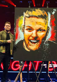 Painting Pat McAfee in 10 Minutes: A Creative Challenge