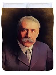 Edward Elgar, Music Legend #1 Tapestry by Esoterica Art Agency