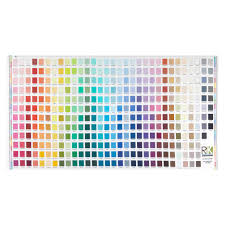Kona Printed Color Chart