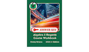 Algebra 1 practice test answer key. Answer Key Algebra I Regents Course Workbook 2020 21 Edition Brusca Donny 9781678162504 Amazon Com Books