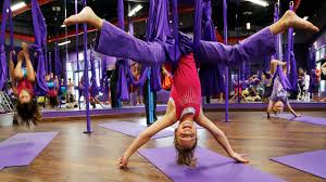 Kids fly high with aerial yoga, circus arts at camp