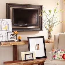 It is time that we address the elephant in the room. Tv Frame Ideas Frame Your Tv And Blend It In The Home Interior