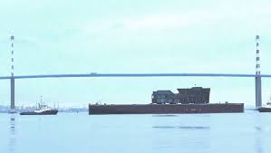 Saint Nazaire Les Blocs De Paquebots Sont Arrives De Pologne Saint Nazaire Pologne Paquebot