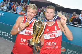 Dette var mol og sørums tiende seier på. Anders Mol And Christian Sorum Beach Volleyball Space