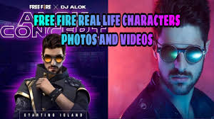 Now, this is also a good news for those who are looking for ajju bhai real photos. Free Fire All Characters Real Life Photos And Videos Dj Alok Real Life Videos And Photos Youtube