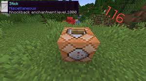 How to get a knockback stick on bedrock edition! How To Get A Knockback 1000 Stick In Minecraft 1 16 Youtube