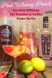 Pink Whitney Punch Vodka Recipes Drinks Boozy Drinks Mixed Drinks Recipes