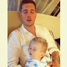 Oh boy did we party hard last night !! Like father like son hahha !!!  thanks Luisana Lopilato for the pic #jetlag