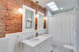 Check spelling or type a new query. Bring Rugged Warmth To Your Bathroom With Exposed Brick Houzz Uk