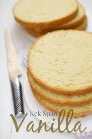 Sedapnya kek span pandan santan. Kek Span