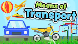 Means Of Transport In English For Kids Vehicles Vocabulary Youtube