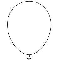 Balloon Outline Google Search Warm And Cool Colors Kindergarten Art Balloons