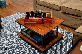 Wxyz published october 29, 2019 4 views. Diy Two Tier Coffee Table