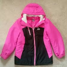 A Girls Size 10 12 Gerry 2 In 1 Winter Coat