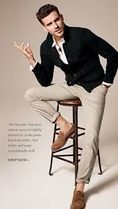 Classic Black Cardigan White Shirt And Khakis Via Banana Republic Men S Spring Summer Fashion Mens Fashion Chinos Mens Fashion White Chinos Men Outfit