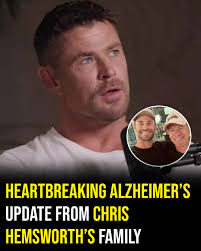 Chris Hemsworth, known for his role as mighty Thor, says he recently found  out he has a gene that makes it eight to 10 times more likely for him to  develop Alzheimer's