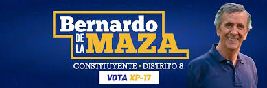 Cerrillos, colina, estación central, lampa, maipú, pudahuel, quilicura y tiltil. Bernardo De La Maza Banados Candidato Constituyente Distrito 8 Candidatos Constituyentes La Tercera