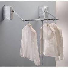 Elevateur Porte Cintres Escamotable Double 20kg Porte Cintre Cintres Penderie