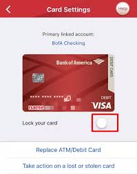 When you close the account, or after bofa reviews your account and decides your account qualifies to operate without a deposit. How To Lock And Unlock Your Bank Of America Charge Card Via The Bank Of America Mobile App